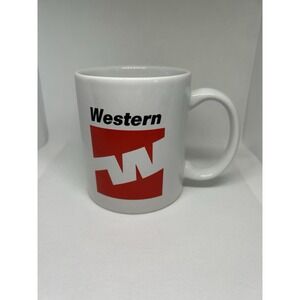 Western Airlines Coffee Cup Mug Airlines A&P  Jet Pilot Aircraft Airways Fleet